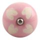 Light Pink Etched Ceramic Wine Stopper